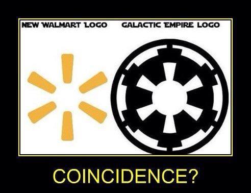 Walmart's imperial logo